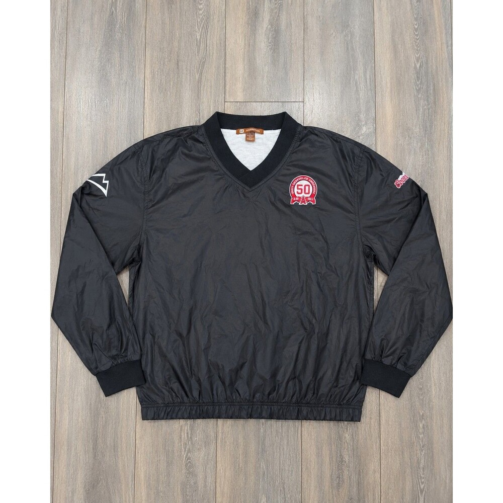 2011 Los Angeles Angels 50th Harriton Pullover Windbreaker Jacket Mens L